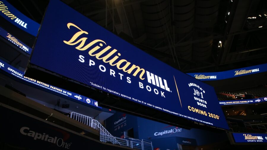 William Hill signage in Capital One Arena