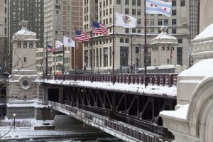 Michigan-Chicago bridge