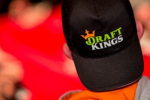 Black cap with DraftKings logo