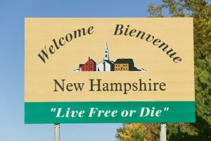 New Hampshire sign