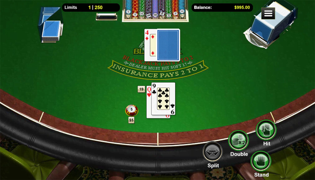 Blackjack games in Rich Palms casino