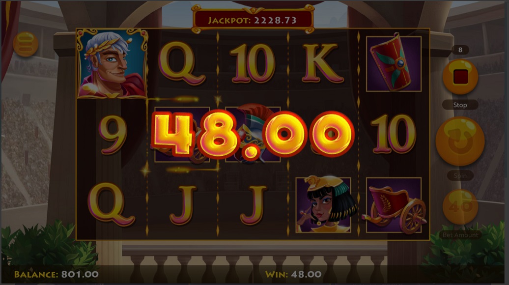 Caesar's Victory Slot Wins