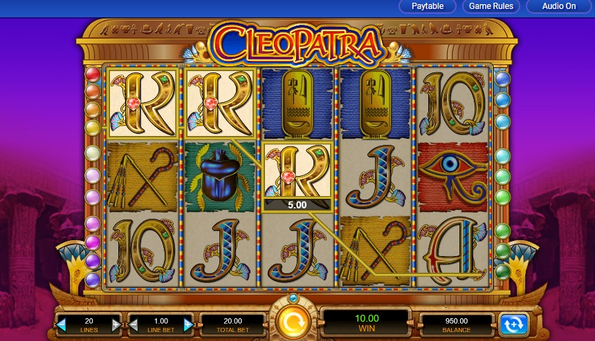 Cleopatra Slot Win