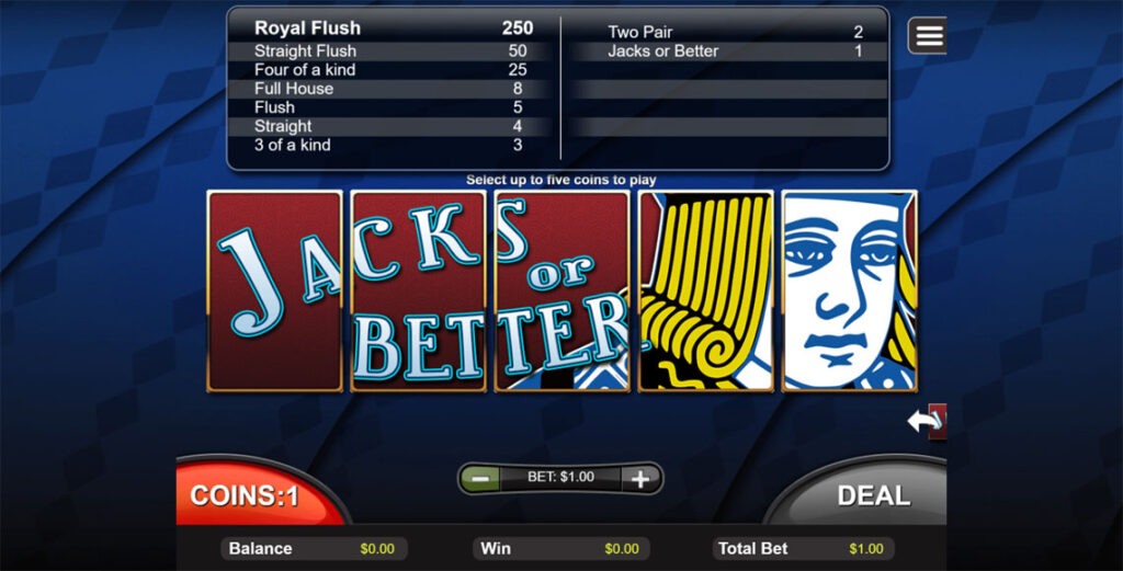 Video Poker in Rich Palms casino
