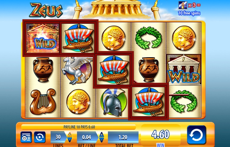 Zeus Slot Win