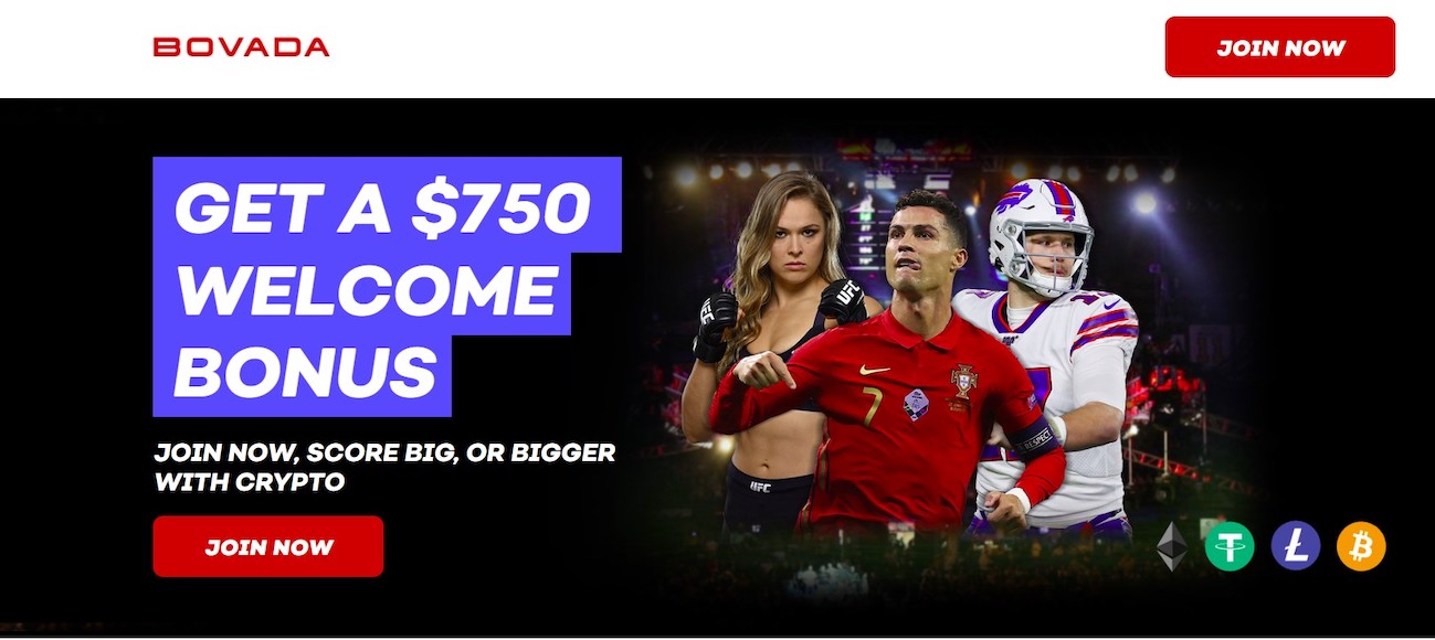 Bovada Sports Page