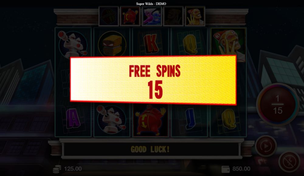 Super Wilds Slot Free Spins