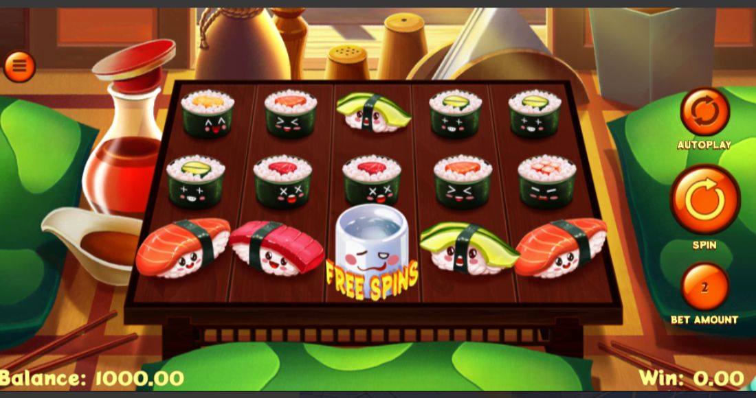 Sushi Wins Demo Game
