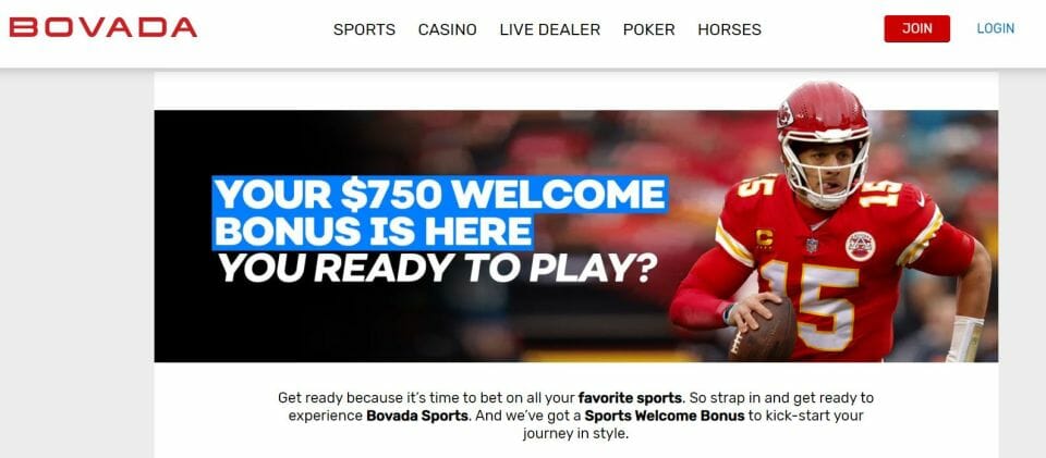 Bovada Crypto Sports Welcome Bonus