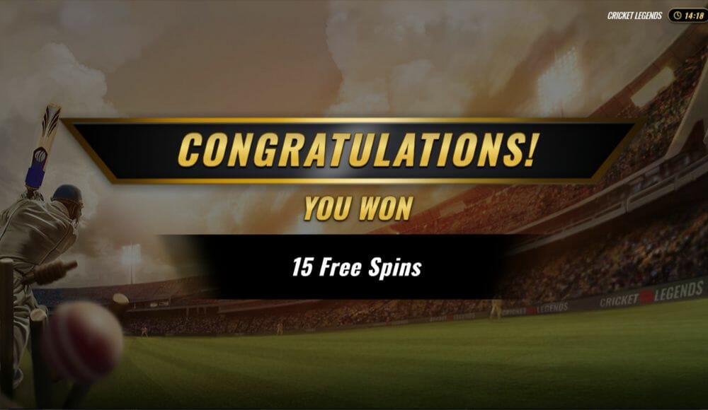 Cricket Legends Slot Free Spins