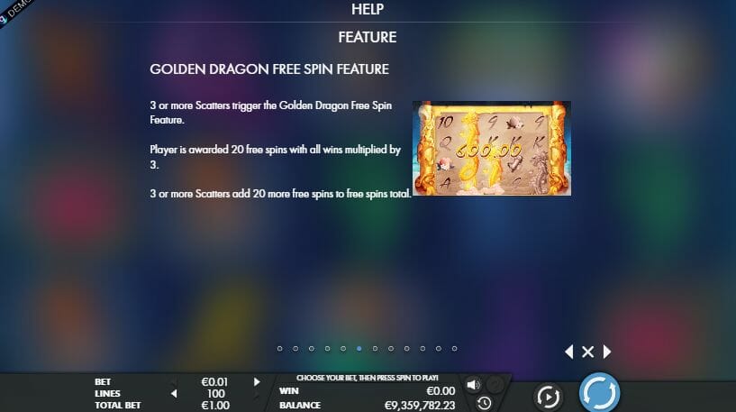 Dragon's Scroll Bonus