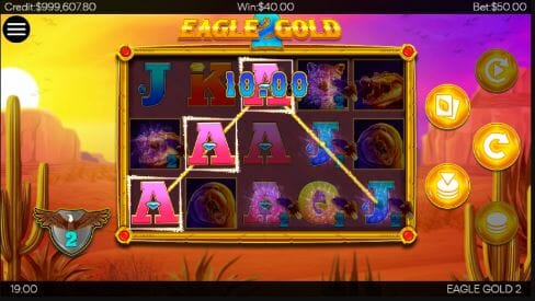 Eagle's Gold 2 Winning Combination