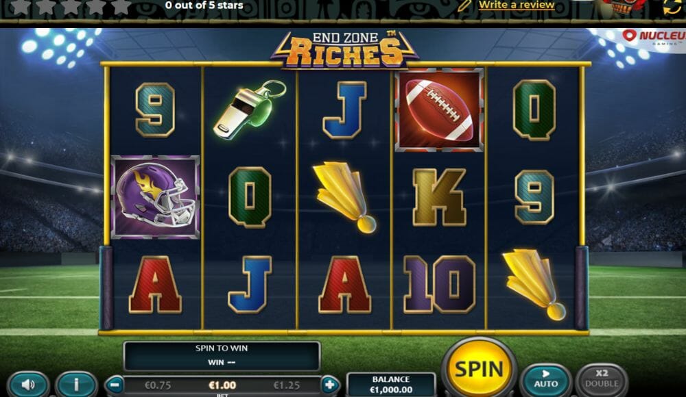 End Zone Riches Slot