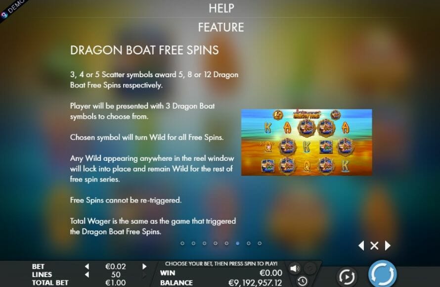 Lucky Dragon Boat Bonus