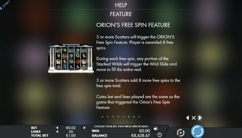 Orion Bonus