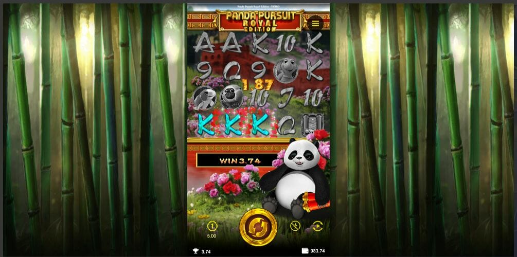 Panda Pursuit Royal Edition Winning Combination