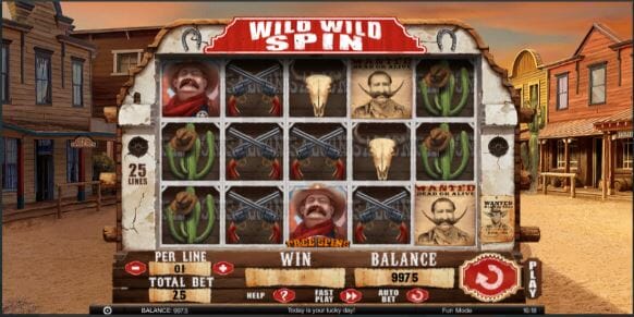 Wild Wild Spins Demo Game