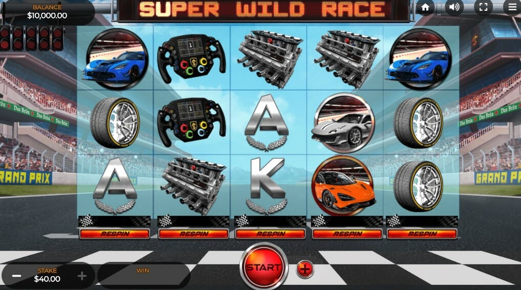Super Wild Race Slot