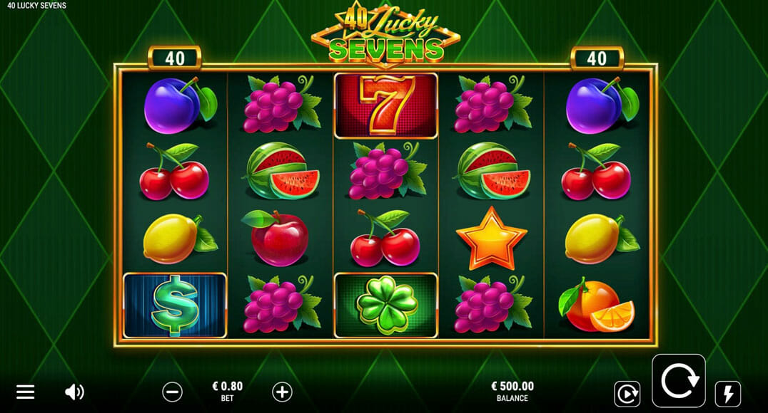 40 Lucky Sevens Slot by GameArt