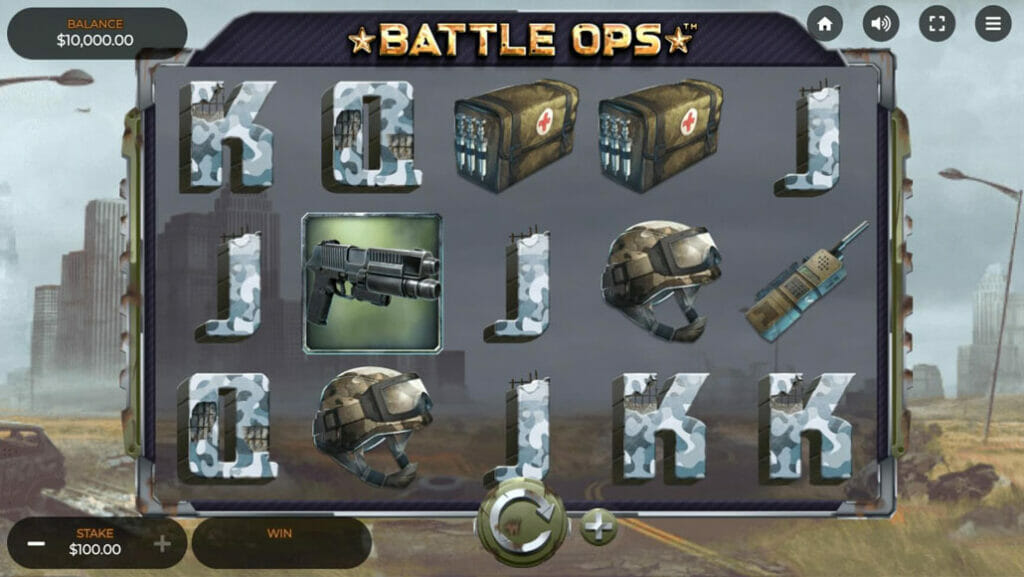 Battle Ops Slot by Dragon Gaming