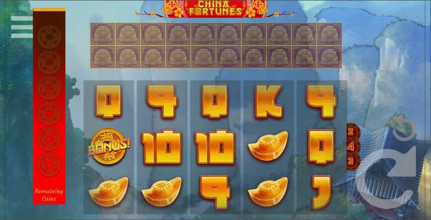 China Fortunes Slot by Concept Gaming