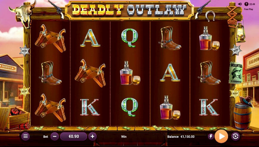 Deadly Outlaw Slot by Revolver Gaming