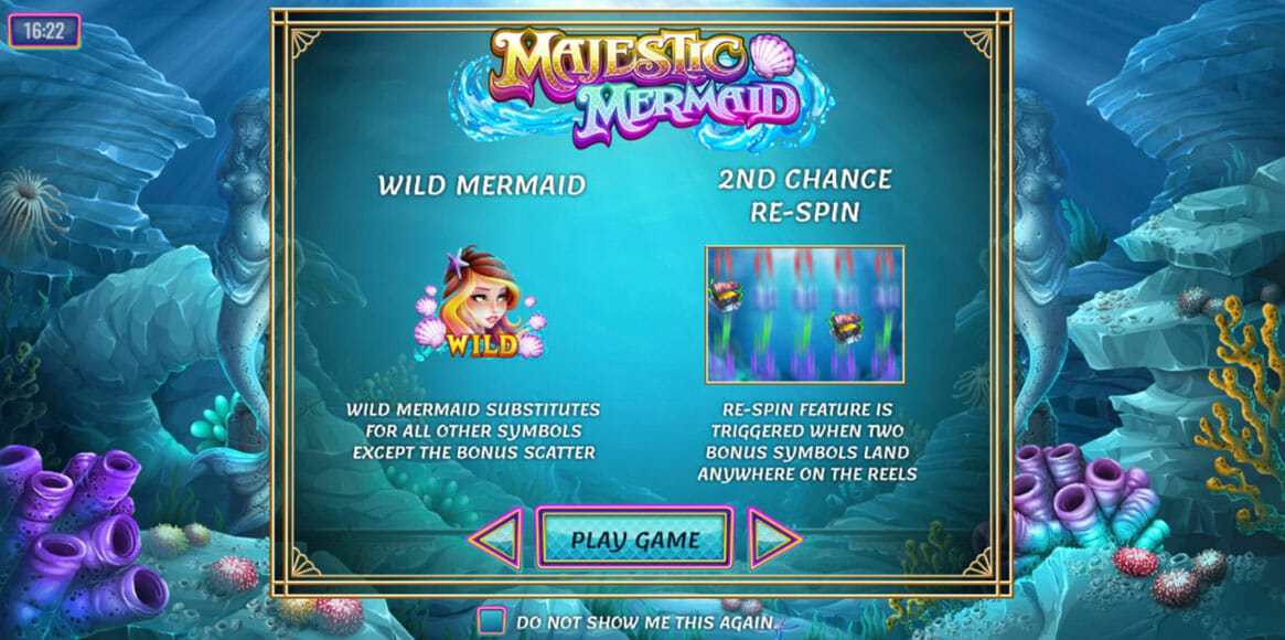 Majestic Mermaid Slot by Rival Gaming