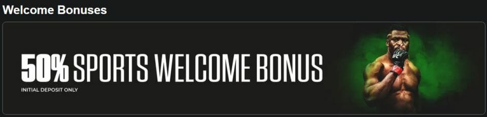 MyBookie Sports Welcome Bonus