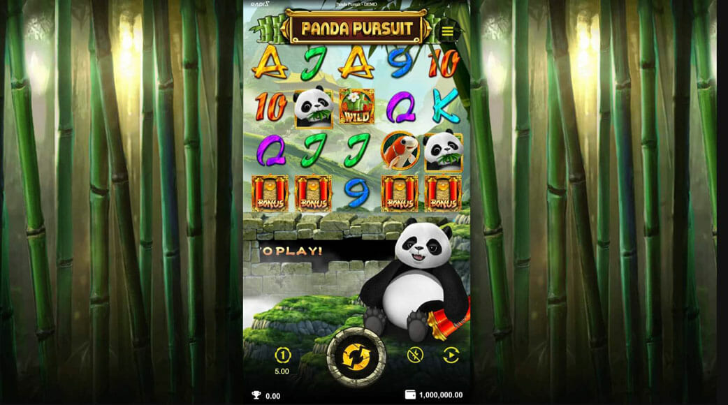 Panda Pursuit Slot by Radi8