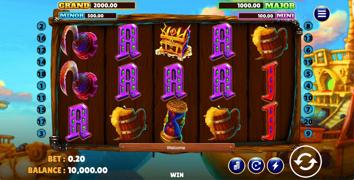 Queen Pirate Slot by Vela Gaming