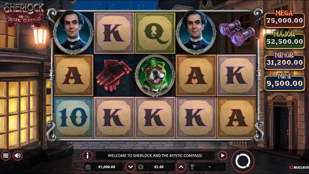 Sherlock and the Mystic Compass Slot by Nucleus Gaming