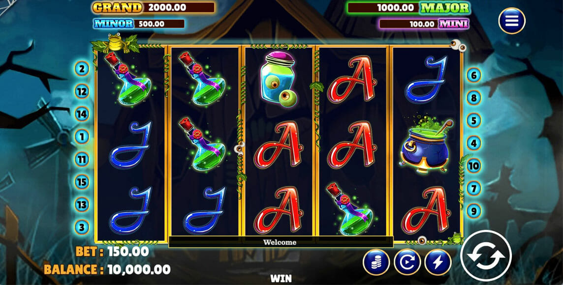 The Witch Must Be Crazy Slot by Vela Gaming