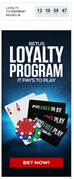 betus casino app loyalty