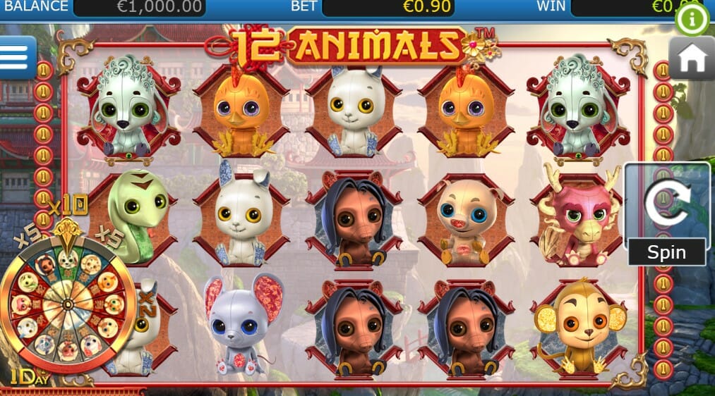 12 Animals Slot