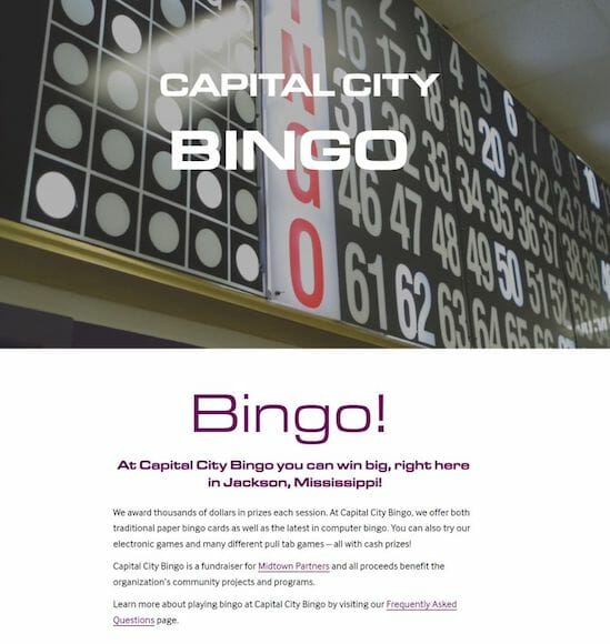 Capital City Bingo