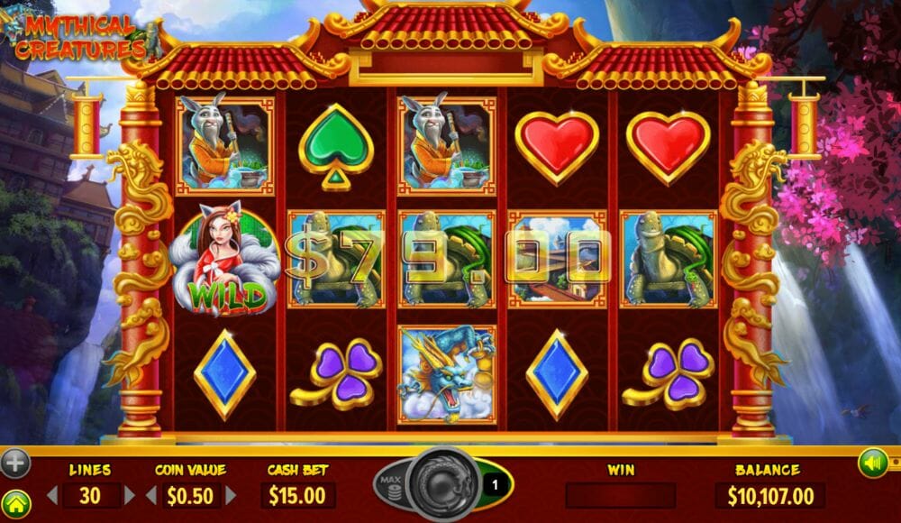 Mythical Creatures Slot Win