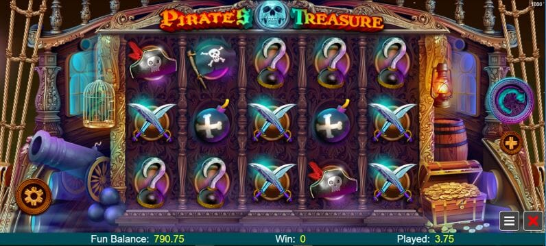 Pirate's Treasure Demo Game