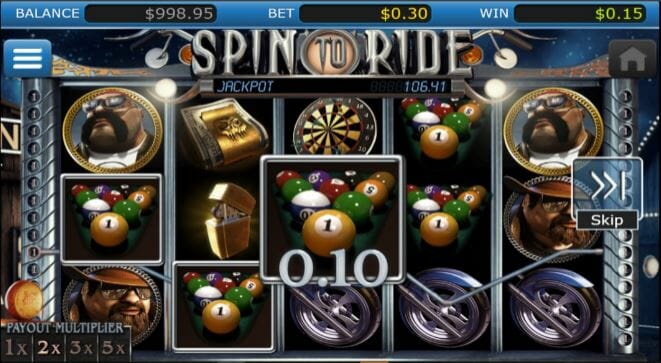 Spin to Ride Winning Combination