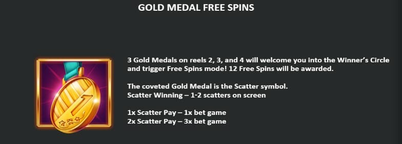 The Golden Games Bonus