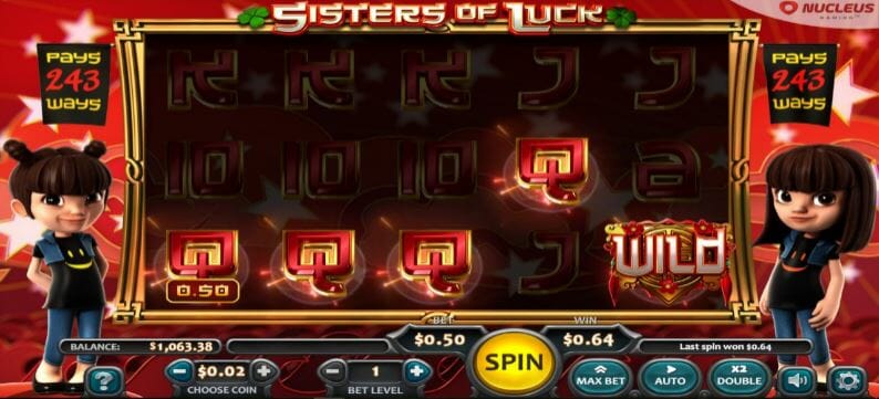 Sisters of Luck Winning Combination