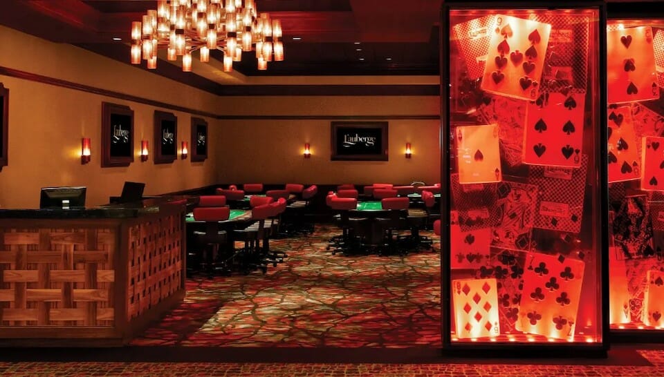 coushatta casino poker room