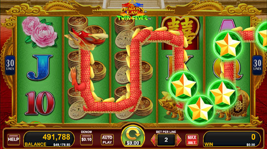 dragon's law twin fever slot